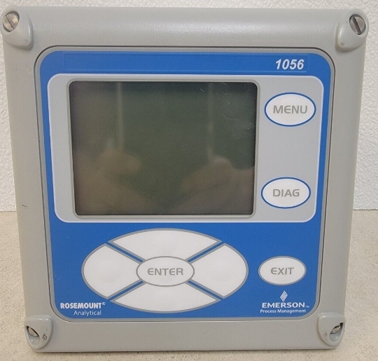 Rosemount analytical dual input analyzer model 1056-02-20-30-an