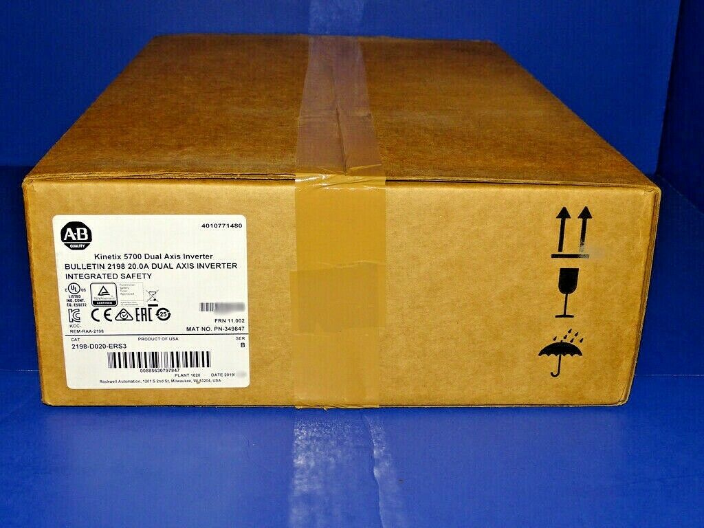 Allen Bradley 2198-D020-ERS3 Kinetix 5700 Dual-Axis Servo Drive Module