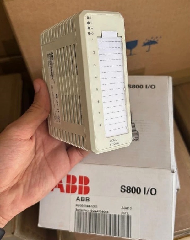 ABB AO810 3BSE008522R1 S800 I/O Analog Output Module