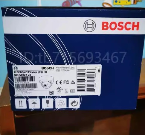 NIN-51022-V3 - Bosch FLEXIDOME IP indoor 5000 HD, IP Dome 1080p indoor Camera