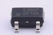 SS360PT SOT-23 Hall Effect Current Sensor IC Digital High Sensitivity