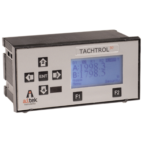 T77630-70 New AI-Tek (Airpax) TACHTROL 30 Dual Input Digital Tachometer